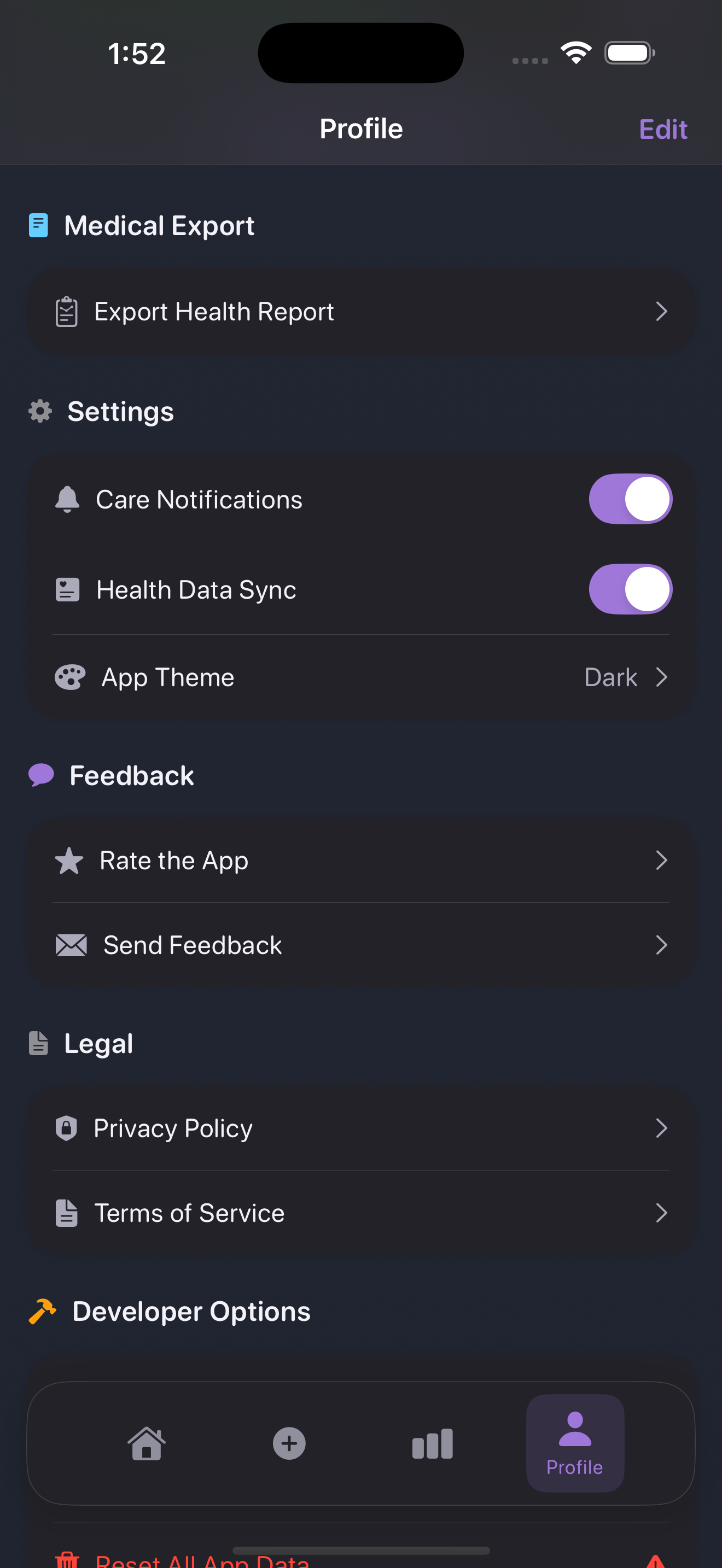 Status Tracking and PDF Report